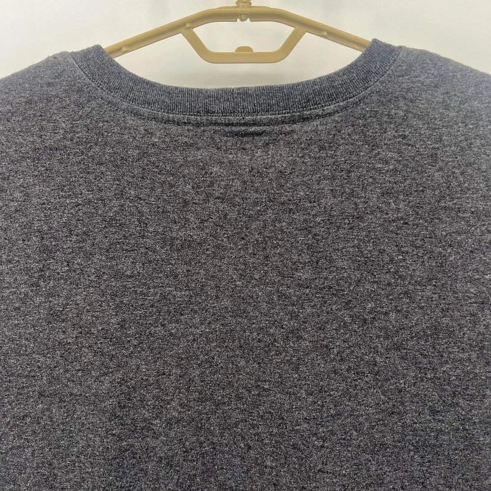 Carhartt Charcoal Grey 2XL Tall Original Fit Pocket T-shirt Short Sleeve K87 CRH - Picture 5 of 7